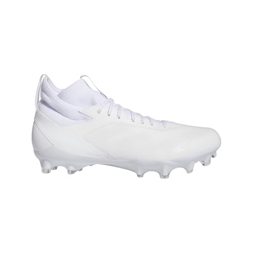 adidas Mens Adizero Impact Football Sneakers Shoes - White